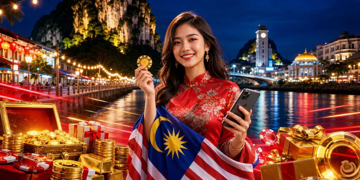 Pemain di Ipoh menggunakan telefon untuk mengakses permainan jackpot cekap33 dalam keadaan santai